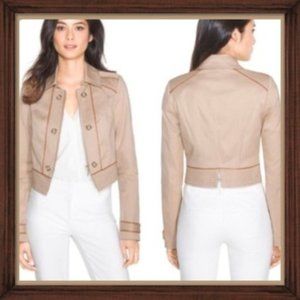 White House Black Market crop jacket size 2 Petite